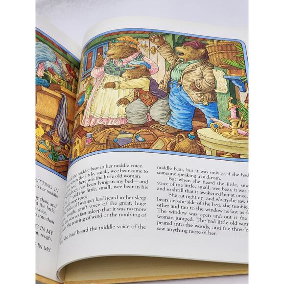 Bedtime Book Collection Of Fairy Tales Illustrated Sleepy Time Childrens 1980s - Picture 4 of 10